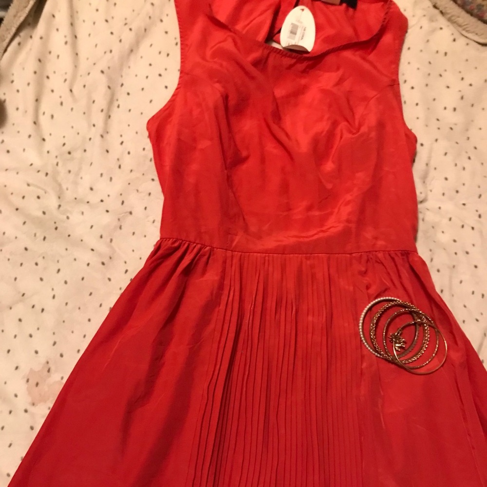 Red dress